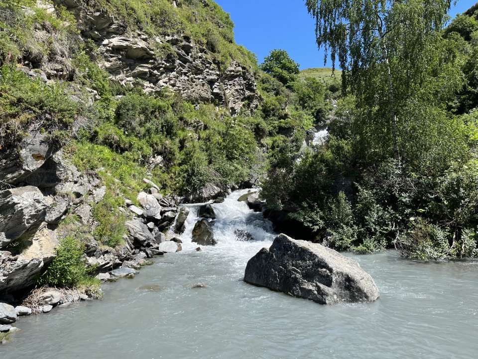 Tourbière du Plan de l'Eau, Torrent overflow in the wetland, July 2022 © CDC Biodiversité Tourbière du Plan de l'Eau, Torrent overflow in the wetland, July 2022 © CDC Biodiversité