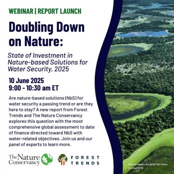 Doubling Down on Nature for Water Security