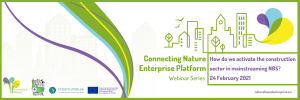 Nature-based Economy Webinar Series Nature-based Economy Webinar Series