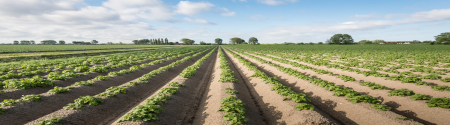 Ploughed farmland