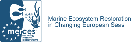 merces logo - marine life with blue and white cut out background