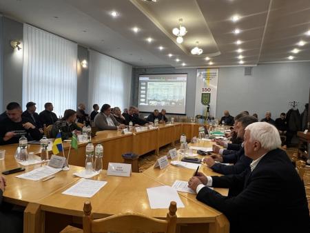 Interagency meeting at the Ukrainian National Forestry University