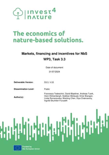 Invest4Nature D3.3 Cover