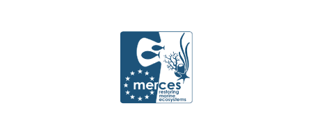 merces logo - marine life with blue and white cut out background