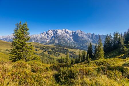 Hochkonig mountain range in Austria.