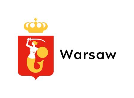 Warsaw logo - mermaid on red crest