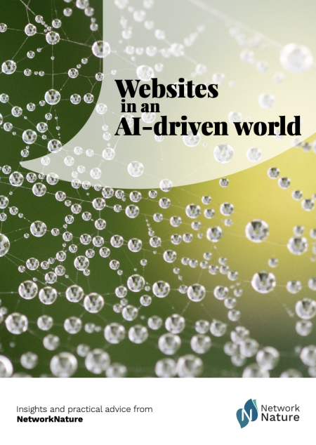 websites in AI driven world cover report