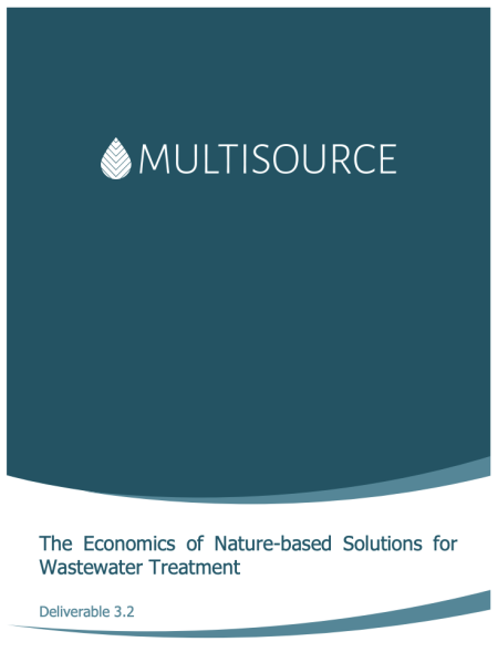 report cover - The Economics of Nature-based Solutions for Wastewater Treatment