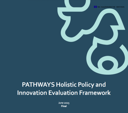 Pathways holistic policy and innovation Evaluation framework report cover