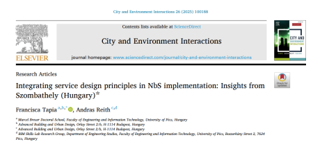 Nature-based Solutions (NbS) have become crucial for enhancing urban resilience to climate change; an increasing focus has been put by scholars and practitioners in strategies to enhance their implementation