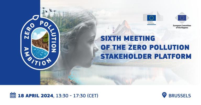 Flyer for Zero Pollution meeting