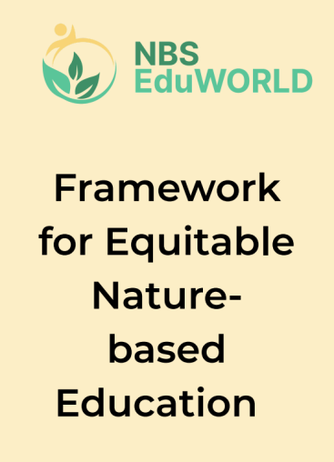 Framework for Equitable Nature-based Education - cover