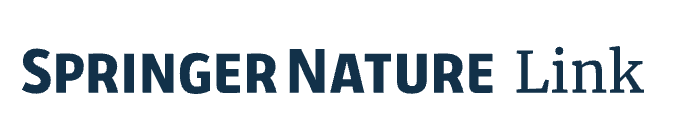 Springer nature link - navy text on white background