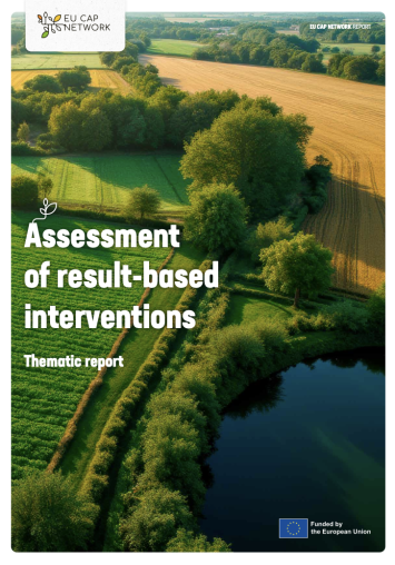 EU CAP Network WG Assessment of result-based interventions report cover