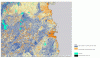 Figure 5: Map of land that contributes to promoting good water quality in the Dublin Region City Lab (Ordnance Survey Ireland, Copyright Government of Ireland. This dataset was created by the National Parks and Wildlife Service)