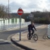 New cycle paths - credit to metrobus, Bristol City Council
