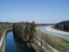 Isar river that flows through southern Germany and cross the city of Munich.